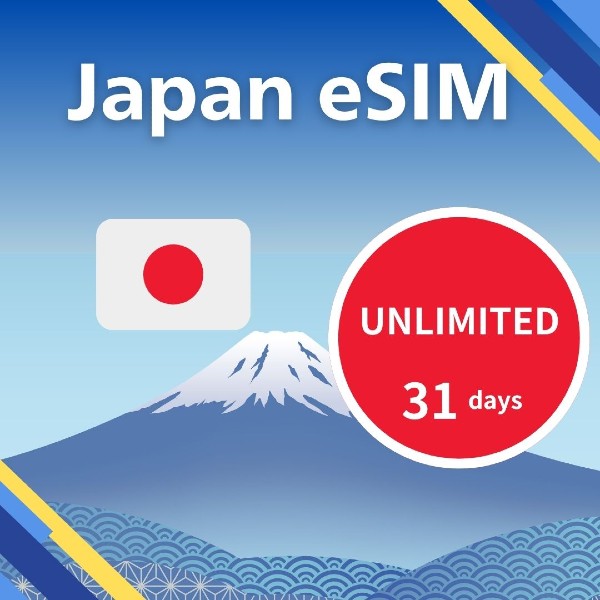 eSIM UNLIMITED data 31 days